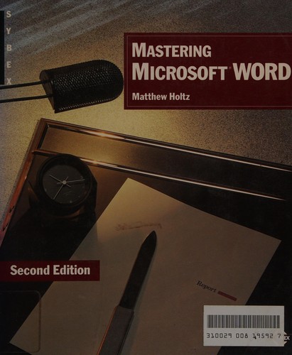 Cover for Mastering Microsoft Word