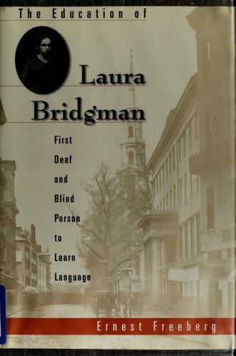 Cover for The education of Laura Bridgman