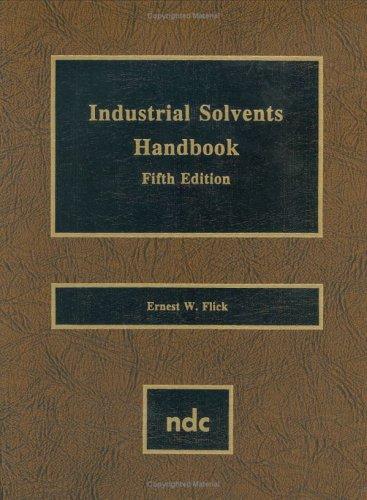 Cover for Industrial Solvents Handbook, Fifth Edition (Industrial Solvents Handbook)