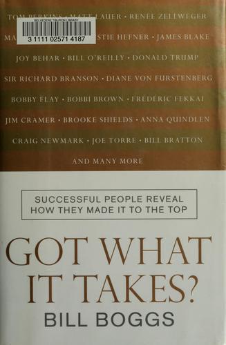 Cover for Got what it takes?