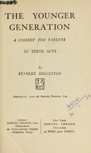 Cover for The younger generation