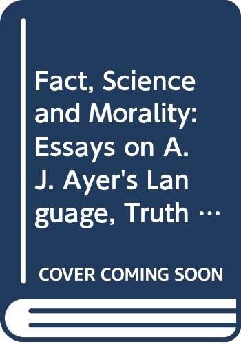 Cover for Fact, science, and morality