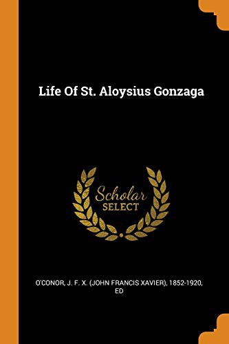 Cover for Life of St. Aloysius Gonzaga