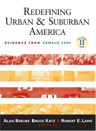 Cover for Redefining Urban And Suburban America