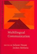 Cover for Multilingual communication