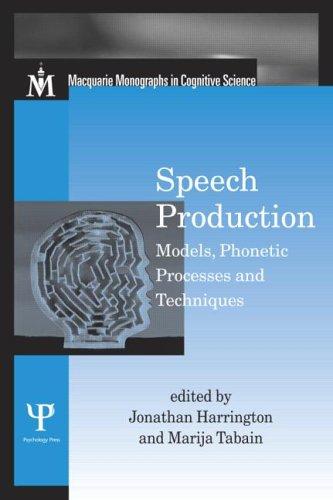 Cover for Speech production