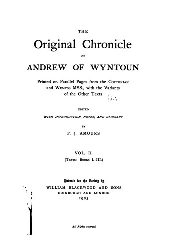 Cover for Scot. Text S.