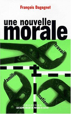 Cover for Une nouvelle morale