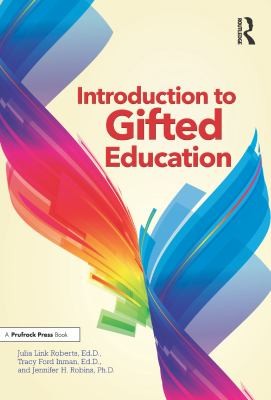 Cover for Introduction to Gifted Education