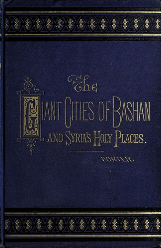 Cover for The giant cities of Bashan