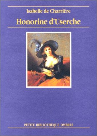 Cover for Honorine d'Userche