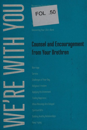 Cover for We're with you