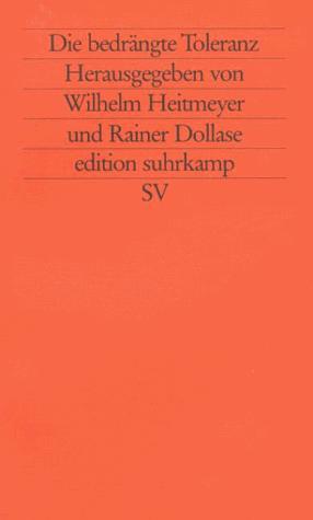 Cover for Die bedrängte Toleranz