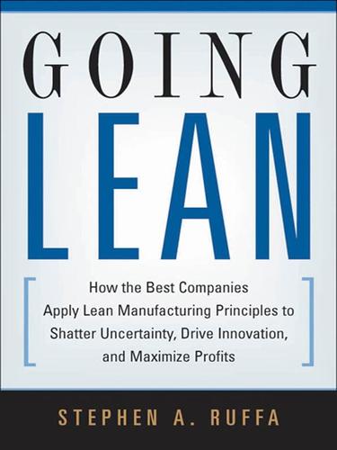 Cover for Going Lean