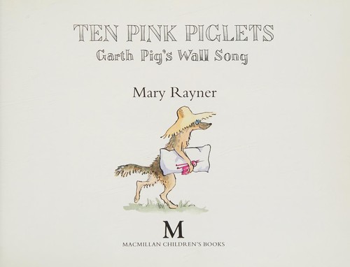 Cover for Ten pink piglets
