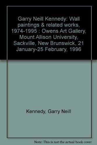 Cover for Garry Neill Kennedy