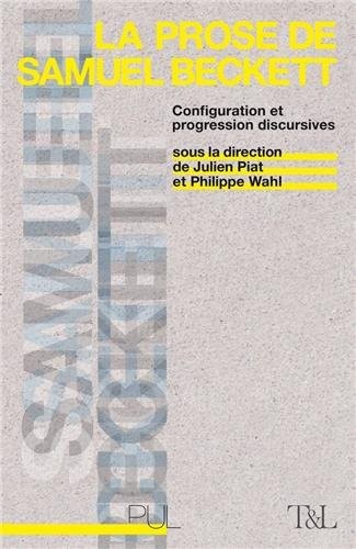 Cover for La prose de Samuel Beckett