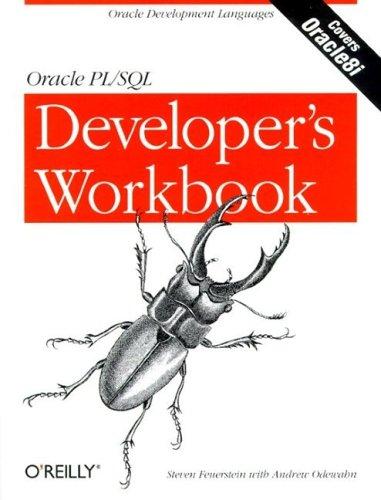 Cover for Oracle PL/SQL developer's workbook