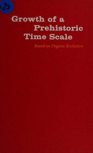 Cover for Growth of a prehistoric time scale, based on organic evolution