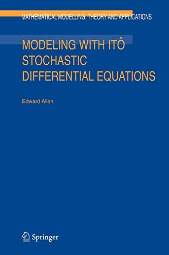 Cover for Modeling with Itô Stochastic Differential Equations