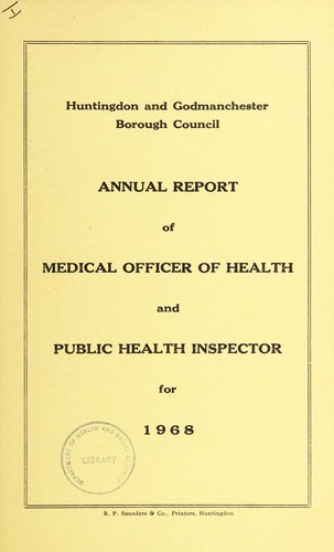 Cover for [Report 1968]