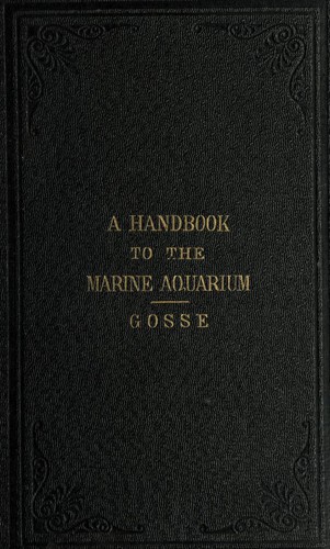 Cover for A handbook to the marine aquarium