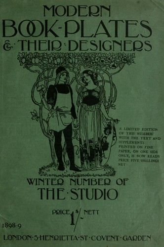 Cover for Modern book-plates and their designers.