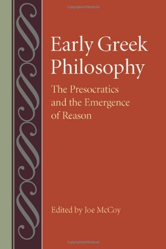Cover for Early Greek Philosophy