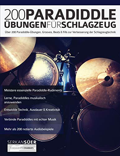 Cover for 200 Paradiddle-Übungen für Schlagzeug