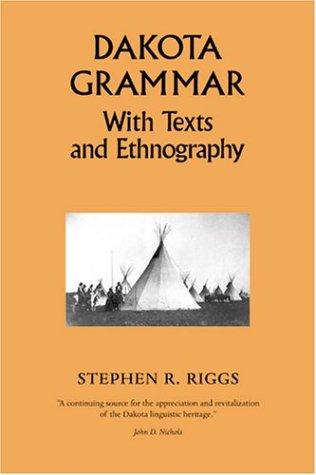 Cover for Dakota Grammar