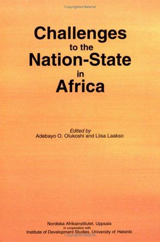 Cover for Challenges to the nation-state in Africa
