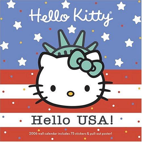 Cover for Hello Kitty, Hello USA! 2006 Wall Calendar