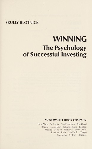 Cover for Winning