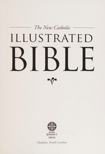 Cover for The new Catholic illustrated Bible
