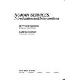 Cover for Human services