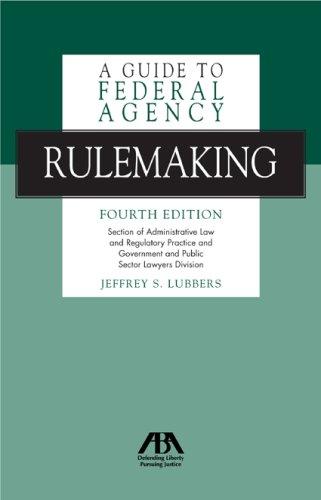 Cover for A Guide to Federal Agency Rulemaking
