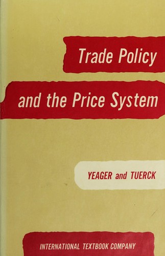 Cover for Trade policy and the price system