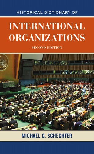 Cover for Historical dictionary of international organizations