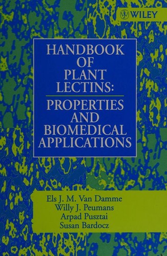 Cover for Handbook of plant lectins