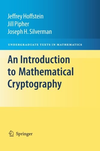 Cover for An Introduction to Mathematical Cryptography (Undergraduate Texts in Mathematics)