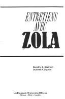 Cover for Entretiens avec Zola