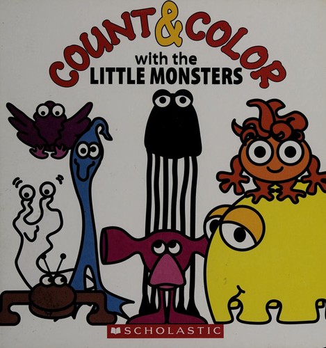 Cover for Count & color with the little monsters