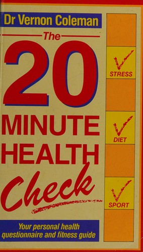 Cover for The 20 Minute Health Check