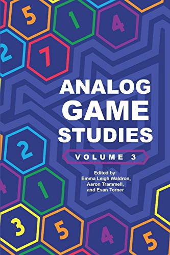 Cover for Analog Game Studies