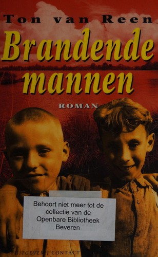 Cover for Brandende mannen