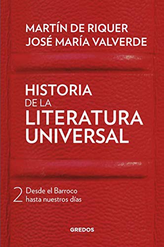 Cover for Historia de la literatura universal II