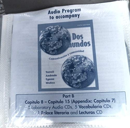 Cover for Student Audio CD Program Part B Prepack t/a Dos mundos