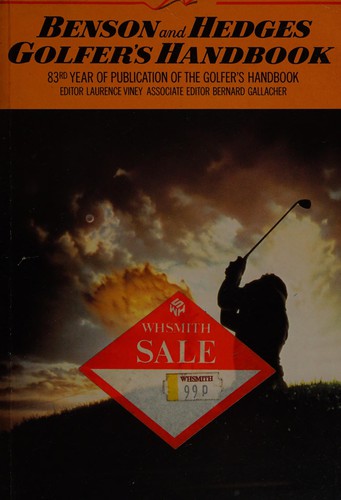 Cover for Benson and Hedges golfer's handbook