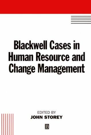 Cover for Blackwell cases in human resource and change management