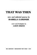 Cover for That was then